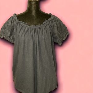 Loft Navy Blue Short Sleeve T-shirt